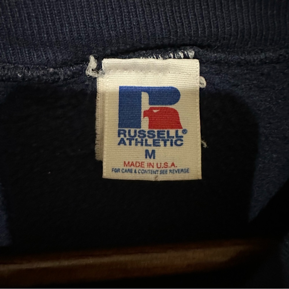 Vintage Russell Athletic Brigham Young University Embroidered Sweatshirt - Picture 3 of 3